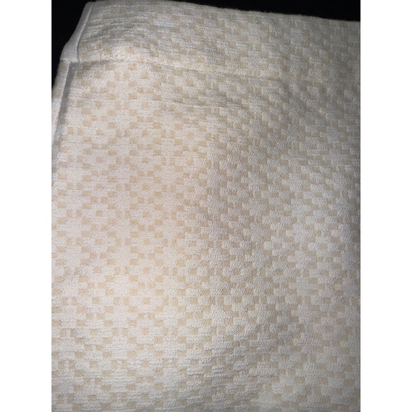 J.‎ Crew Ivory Beige Pencil Skirt Geometric Textured Women's size 00 - Picture 3 of 8